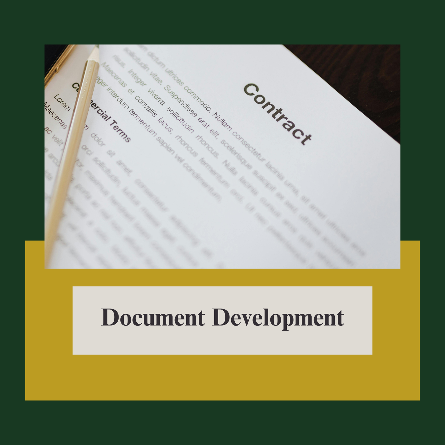 Document Development Servces
