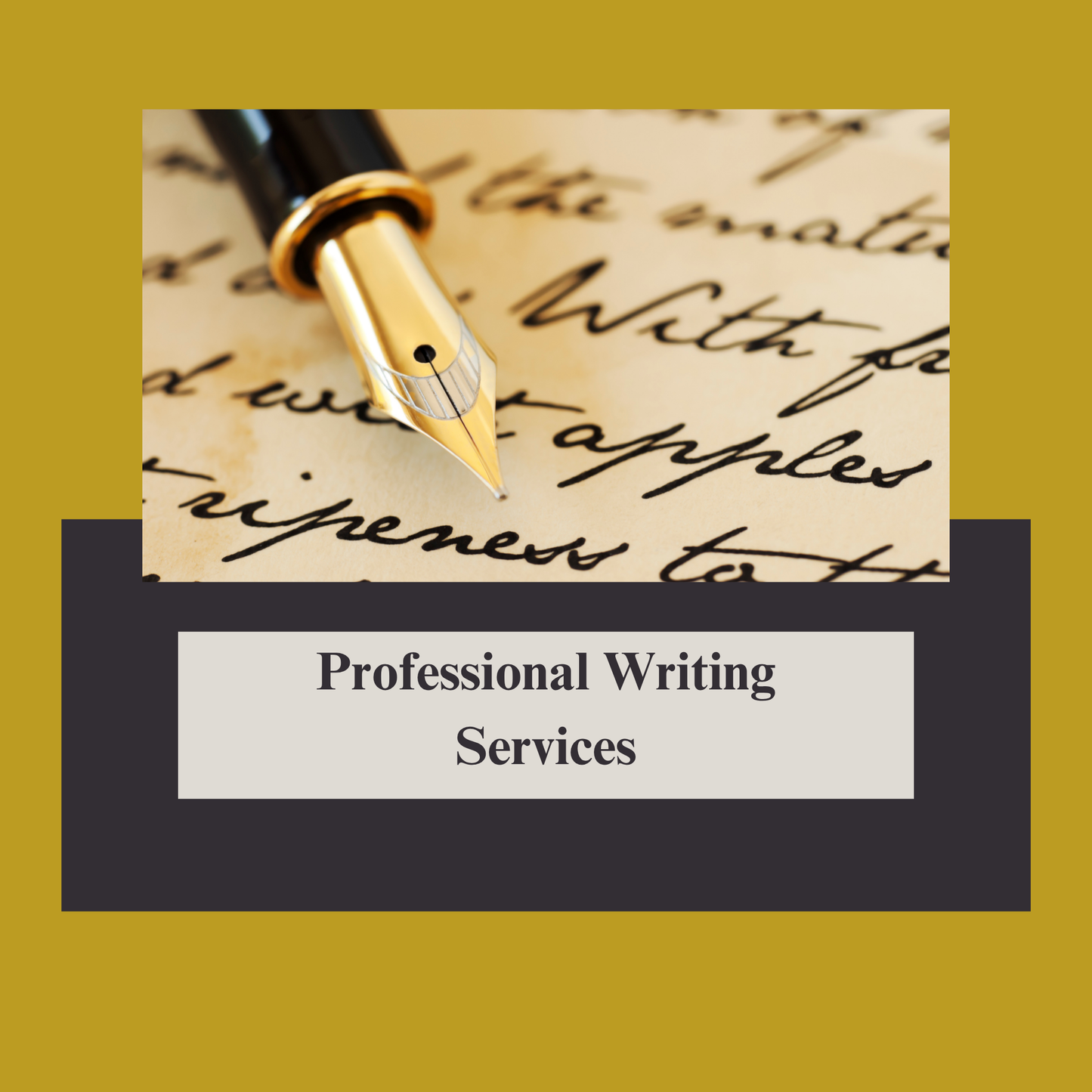 Professional Writing Services