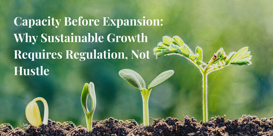 Capacity Before Expansion: Why Sustainable Growth Requires Regulation, Not Hustle