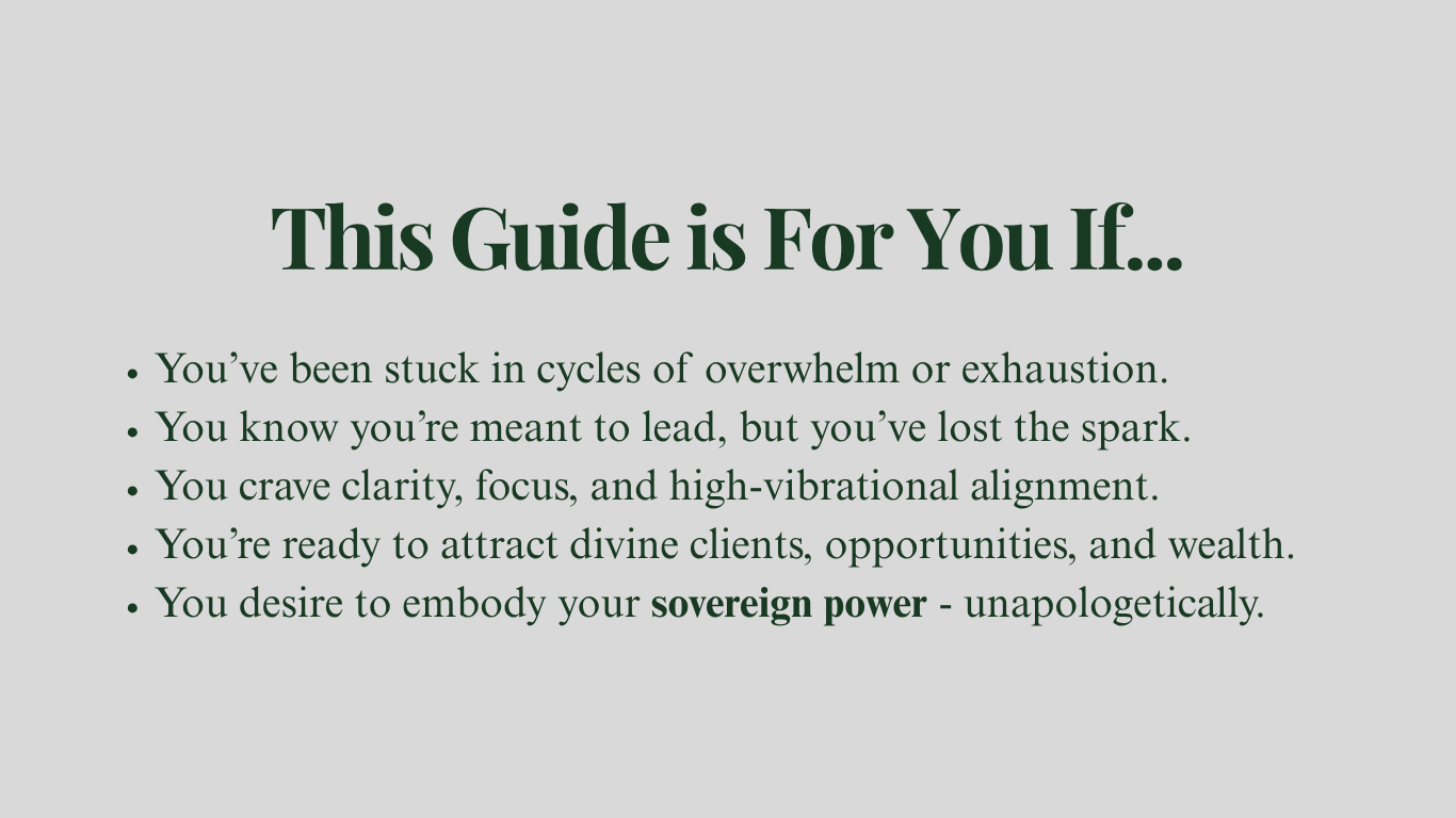 The Divine Alignment Activation Quick Guide