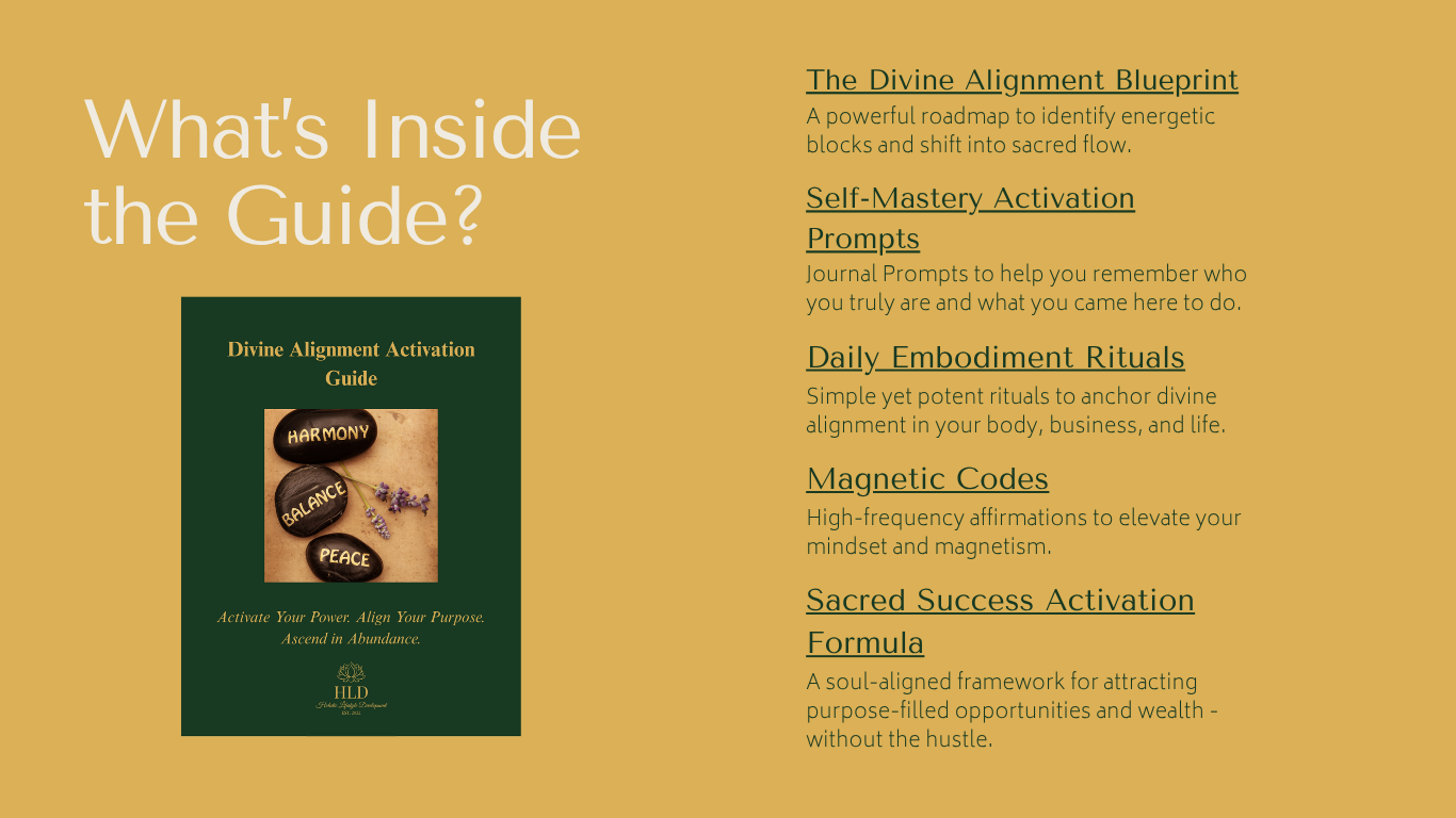 The Divine Alignment Activation Quick Guide
