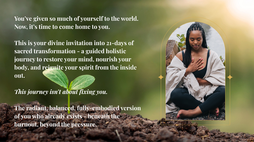The 21-Day Holistic Wellness Journey