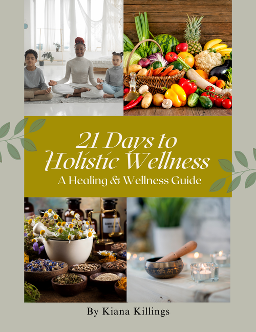 21 Days to Holistic Wellness: A Healing & Wellness Guide with 21-Day Journey Blueprint (E-Book)