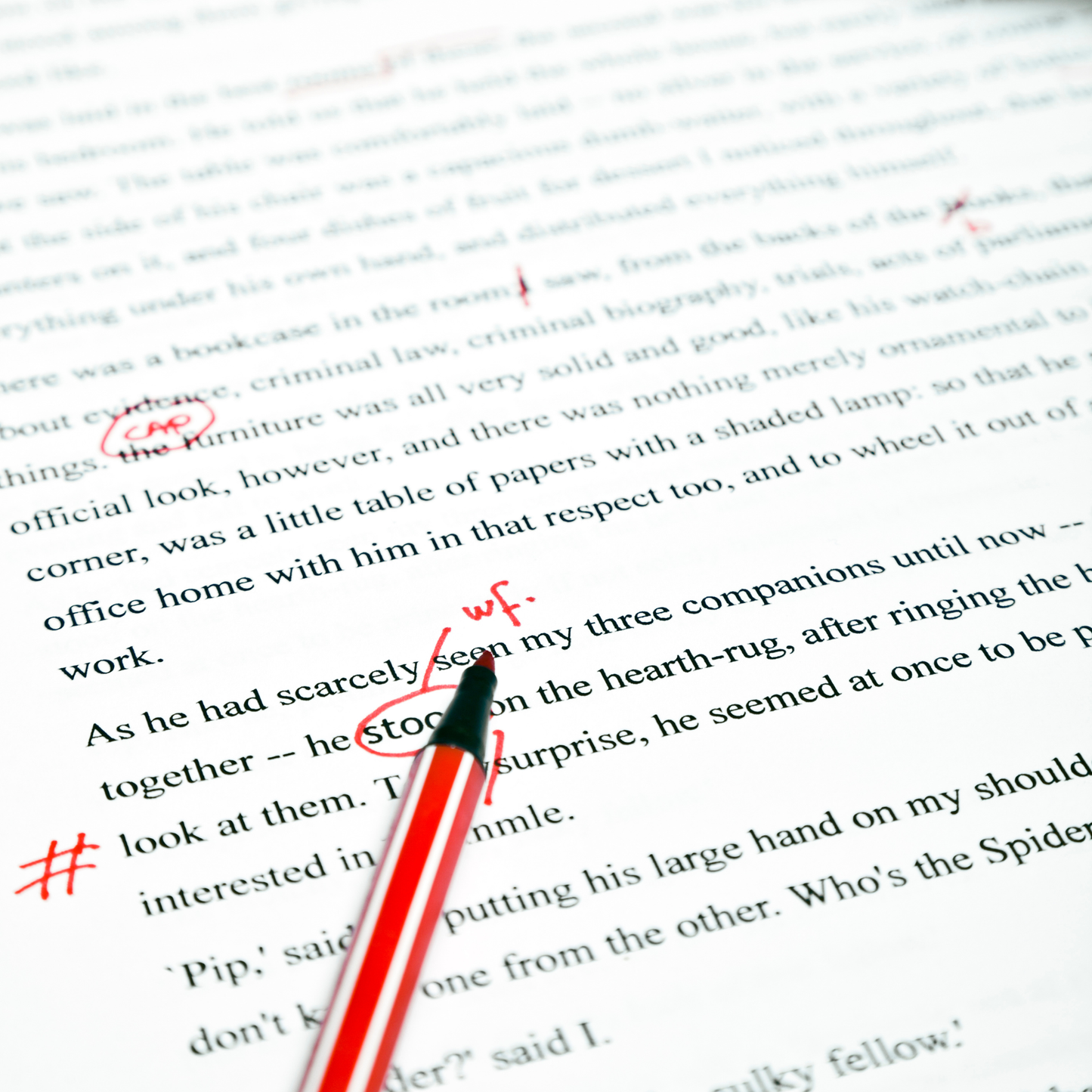 The Writing Refinement